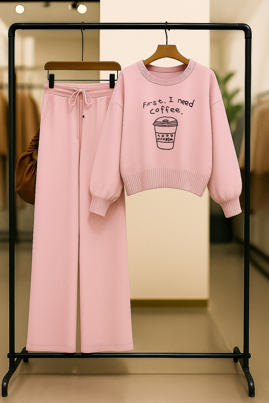 First I Need Coffee Co-Ord Set