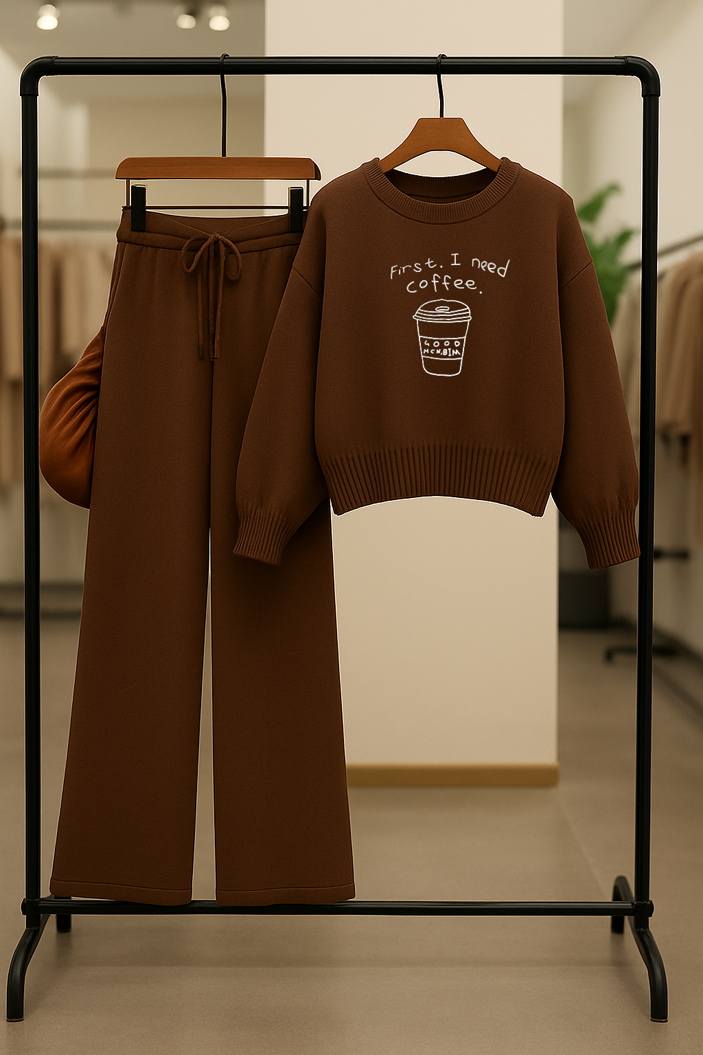 First I Need Coffee Co-Ord Set