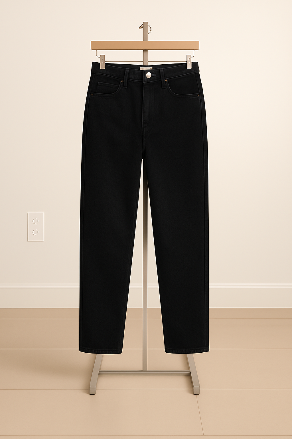 Black Mom Jeans