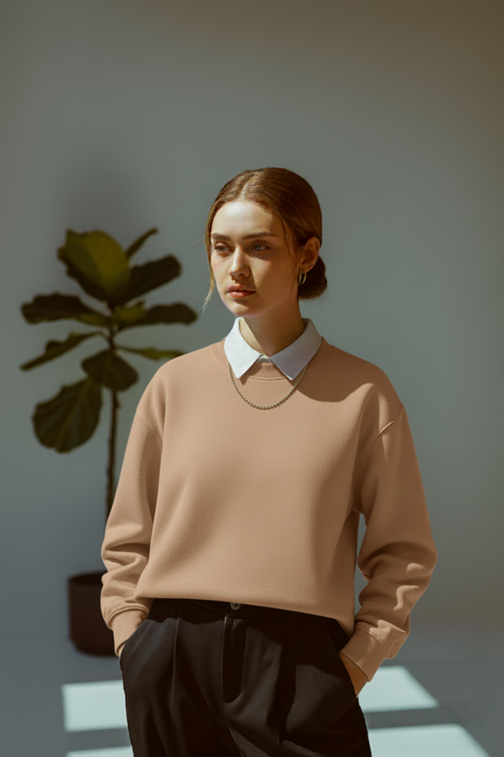 Women’s Collar Sweatshirt