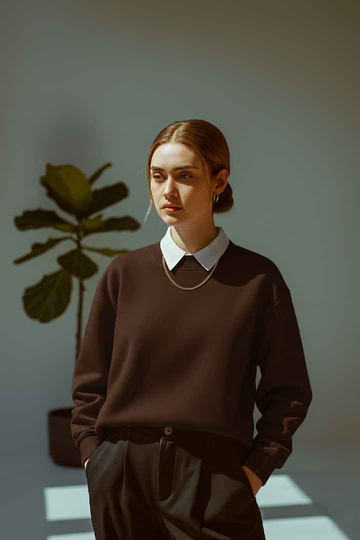 Women’s Collar Sweatshirt
