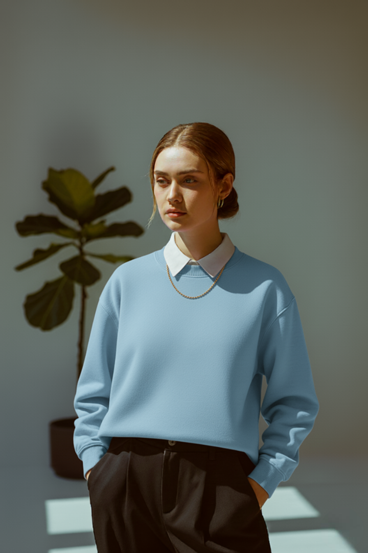Women’s Collar Sweatshirt