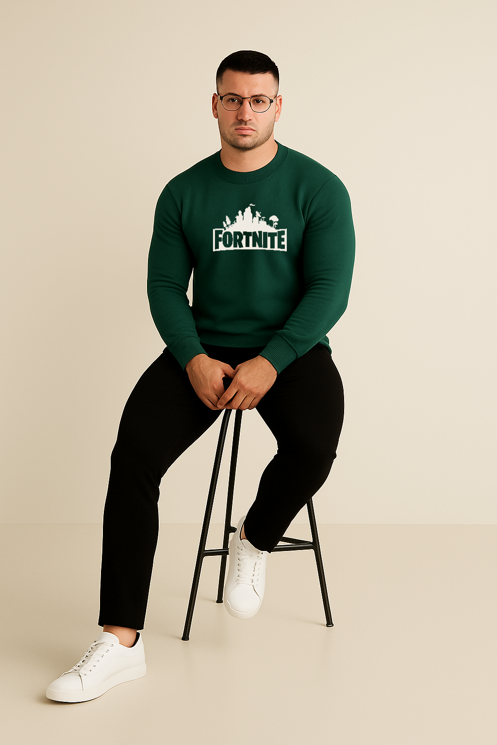 Classic Dark Green Sweatshirt