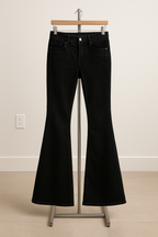 Black Bell Bottom Jeans