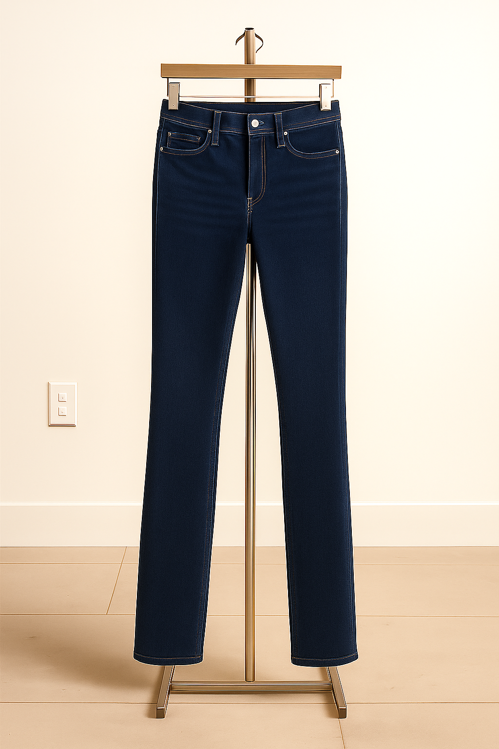 Dark-Blue Skinny Fit Jeans