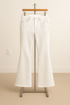 White Bell Bottom Jeans