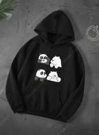 4 PANDA HOODIE - PRINTED