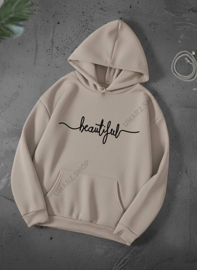 BEAUTIFUL HOODIE - PRINTED