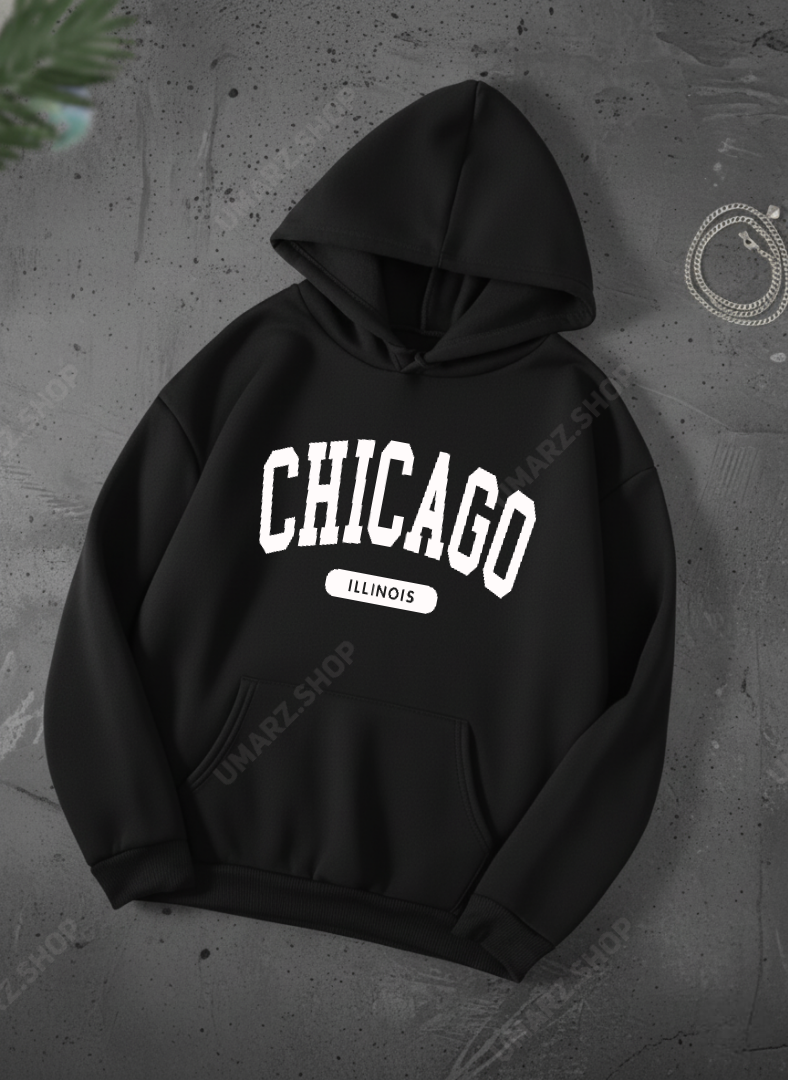 CHICAGO HOODIE - PRINTED