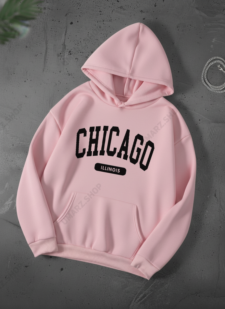 CHICAGO HOODIE - PRINTED