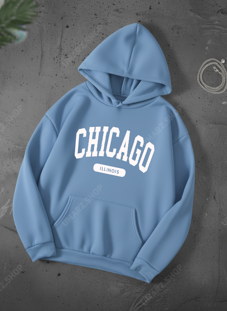 CHICAGO HOODIE - PRINTED