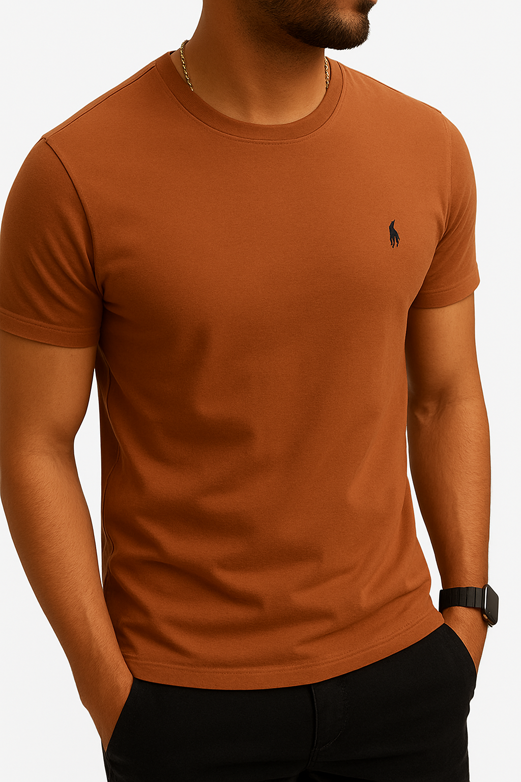 Red-Fox Knit Regular T-Shirt