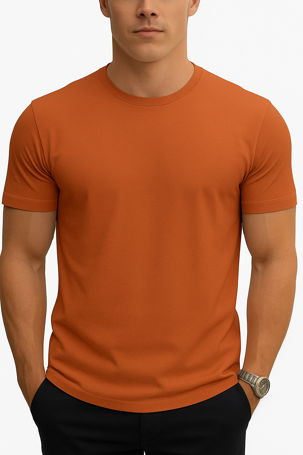 Red-Fox Knit Regular T-Shirt