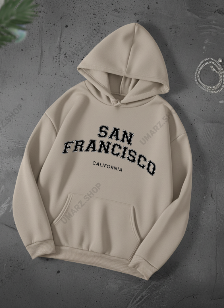 SAN FRANCISCO HOODIE - PRINTED