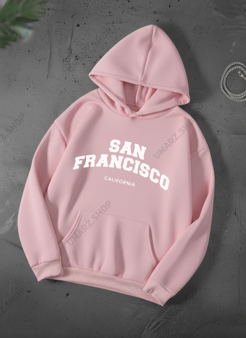 SAN FRANCISCO HOODIE - PRINTED