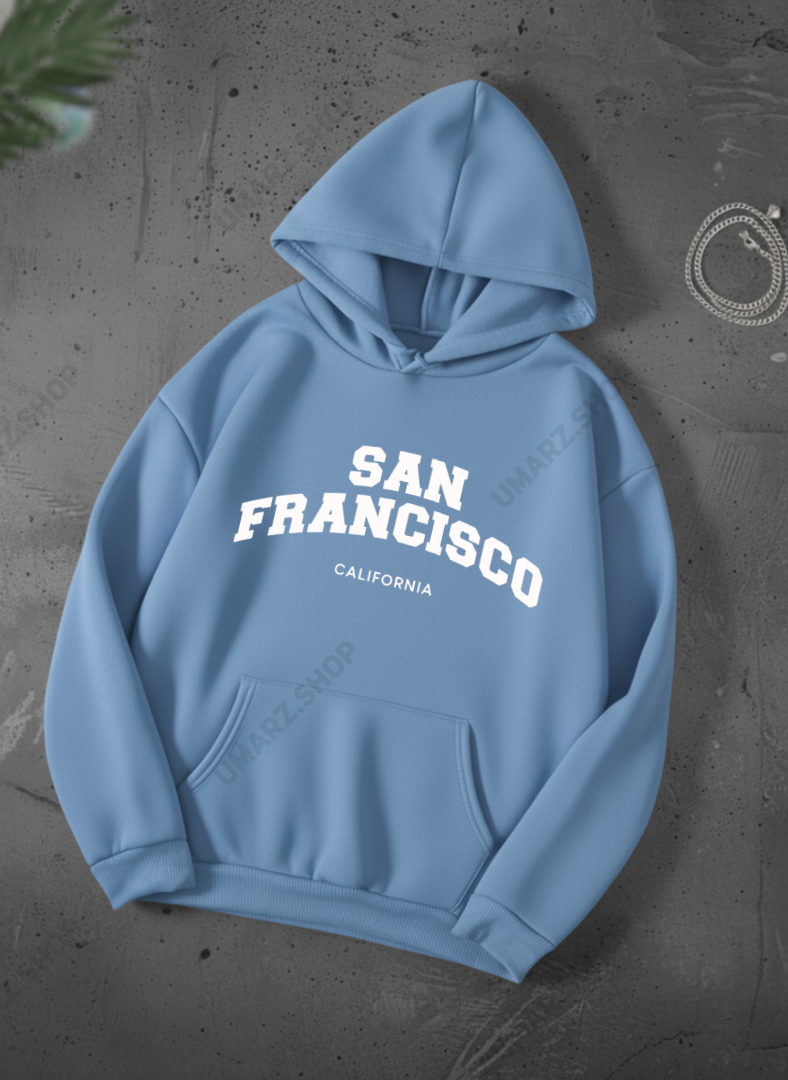 SAN FRANCISCO HOODIE - PRINTED