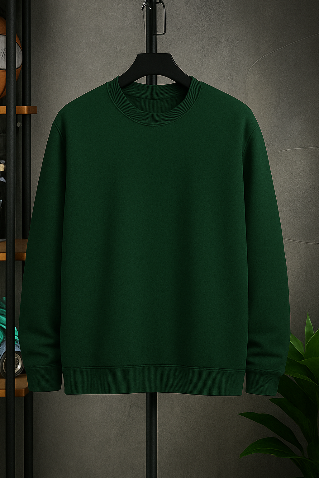 Classic Dark Green Sweatshirt