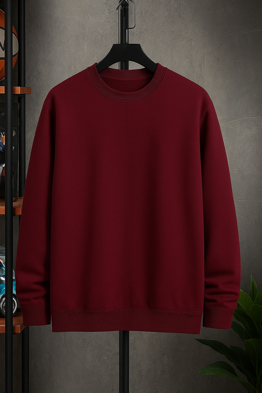 Classic Maroon Sweatshirt