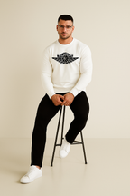 Classic White Sweatshirt