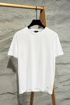 White Knit Regular T-shirt