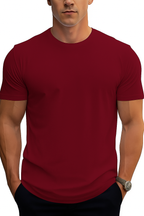Wine Knit Regular T-Shirt